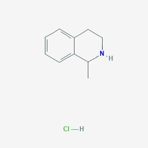 molecular formula C10H14ClN B172457 1-methyl-1,2,3,4-tetrahydroisoquinoline Hydrochloride CAS No. 111635-08-6