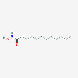 molecular formula C12H25NO2 B172499 N-hydroxydodecanamide CAS No. 10335-68-9