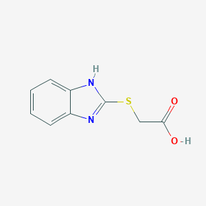 (2-Benzimidazolylthio)-acetic acid