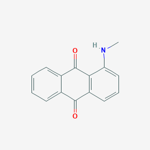 molecular formula C15H11NO2 B172537 1-(Methylamino)anthraquinone CAS No. 82-38-2