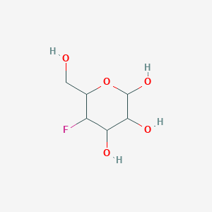 molecular formula C6H11FO5 B017254 4-Fluoro-4-deoxy-D-galactopyranose CAS No. 40010-20-6