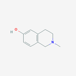 molecular formula C10H13NO B172552 2-Methyl-1,2,3,4-tetrahydroisoquinolin-6-ol CAS No. 14097-39-3