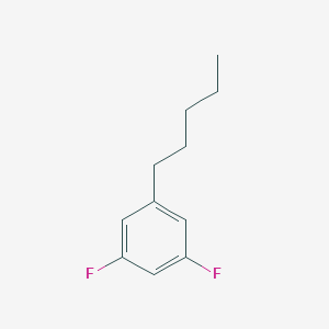 molecular formula C11H14F2 B172574 1,3-二氟-5-戊基苯 CAS No. 121219-25-8