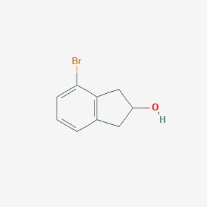 molecular formula C9H9BrO B172578 4-bromo-2,3-dihydro-1H-inden-2-ol CAS No. 125141-73-3