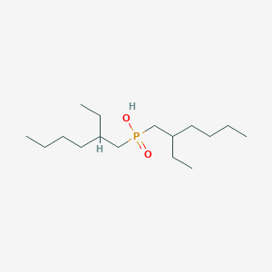 molecular formula C16H35O2P B172585 Bis(2-ethylhexyl)phosphinic acid CAS No. 13525-99-0