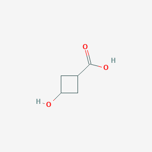 molecular formula C5H8O3 B172593 3-Hydroxycyclobutanecarboxylic acid CAS No. 1268521-85-2