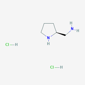 molecular formula C5H14Cl2N2 B172595 (S)-Pyrrolidin-2-ylmethanamine dihydrochloride CAS No. 103382-84-9