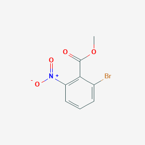 molecular formula C8H6BrNO4 B172603 2-溴-6-硝基苯甲酸甲酯 CAS No. 135484-76-3