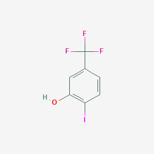 molecular formula C7H4F3IO B172605 2-Iodo-5-(Trifluoromethyl)phenol CAS No. 102771-00-6