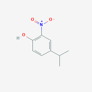 molecular formula C9H11NO3 B172638 4-Isopropyl-2-nitrophenol CAS No. 1576-10-9