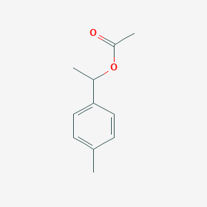 molecular formula C11H14O2 B017264 alpha,4-Dimethylbenzyl acetate CAS No. 19759-40-1