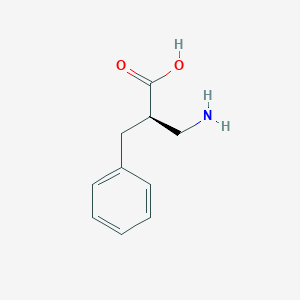 molecular formula C10H13NO2 B172645 (R)-3-Amino-2-benzylpropanoic acid CAS No. 183182-07-2