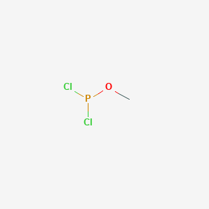 molecular formula CH3Cl2OP B017265 Methyl dichlorophosphite CAS No. 3279-26-3
