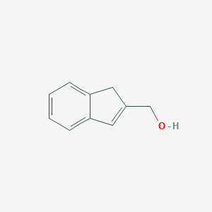 molecular formula C10H10O B172654 1H-Indene-2-methanol CAS No. 18096-68-9