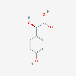 molecular formula C8H8O4 B172684 (S)-4-hydroxymandelic acid CAS No. 13244-75-2