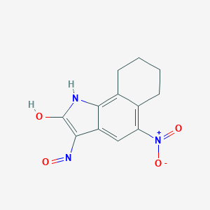 molecular formula C12H11N3O4 B172688 NS-102 CAS No. 136623-01-3