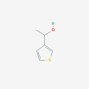 molecular formula C6H8OS B172730 1-(Thiophen-3-yl)ethanol CAS No. 14861-60-0