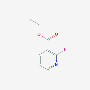 molecular formula C8H8FNO2 B172736 Ethyl 2-fluoronicotinate CAS No. 113898-56-9