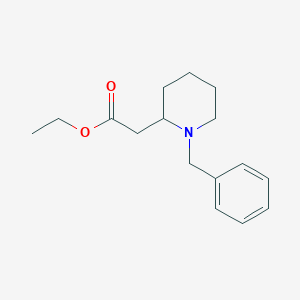 Ethyl 1-benzyl-2-piperidineacetate