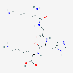 L-Lysine, L-lysylglycyl-L-histidyl-