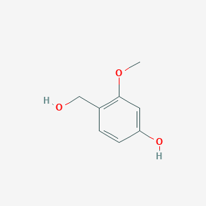 molecular formula C8H10O3 B172775 4-Hydroxy-2-methoxybenzyl alcohol CAS No. 119138-29-3