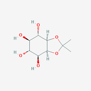 molecular formula C9H16O6 B017278 1,2-Isopropylidene-D,L-myo-inositol CAS No. 26276-97-1