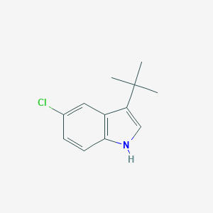 molecular formula C12H14ClN B172787 3-tert-butyl-5-chloro-1H-indole CAS No. 1207426-46-7