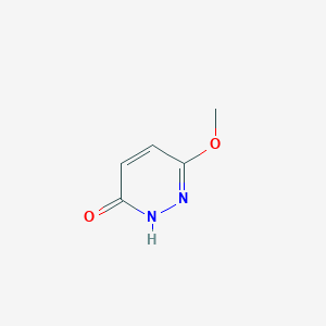 molecular formula C5H6N2O2 B172788 6-Methoxy-3(2H)-pyridazinone CAS No. 1703-10-2
