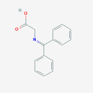 molecular formula C15H13NO2 B172822 N-(Diphenylmethylidene)glycine CAS No. 136059-92-2