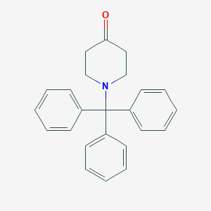 molecular formula C24H23NO B172845 1-Tritylpiperidin-4-one CAS No. 112257-60-0