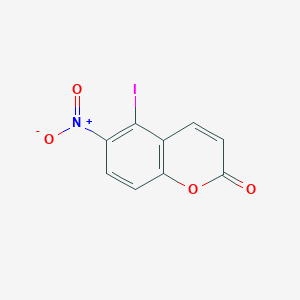 molecular formula C9H4INO4 B172850 BSI-401 CAS No. 142404-10-2
