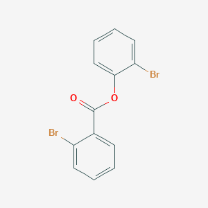 molecular formula C13H8Br2O2 B172861 2-Bromophenyl 2-bromobenzoate CAS No. 161889-88-9