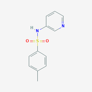 molecular formula C12H12N2O2S B172865 4-methyl-N-(pyridin-3-yl)benzene-1-sulfonamide CAS No. 65523-65-1