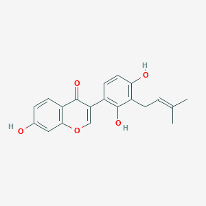 molecular formula C20H18O5 B172866 Eurycarpin A 