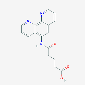 5-((1,10-Phenanthrolin-5-yl)amino)-5-oxopentanoic acid