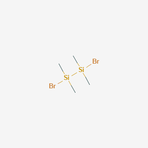 molecular formula C4H12Br2Si2 B172921 1,2-Dibromo-1,1,2,2-tetramethyldisilane CAS No. 18209-83-1
