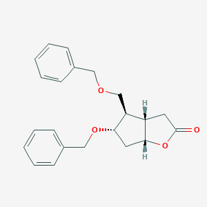 (3aS,4R,5S,6aR)-5-(Benzyloxy)-4-((benzyloxy)methyl)hexahydro-2H-cyclopenta[b]furan-2-one