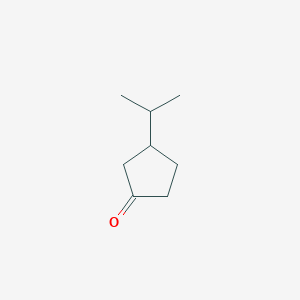 3-(Propan-2-yl)cyclopentan-1-one
