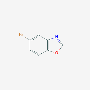 molecular formula C7H4BrNO B172960 5-Bromobenzo[d]oxazole CAS No. 13222-31-6