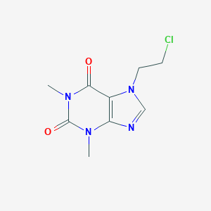molecular formula C9H11ClN4O2 B172990 7-(2-Chloroethyl)theophylline CAS No. 5878-61-5