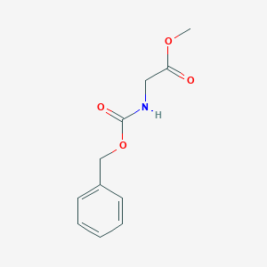 molecular formula C11H13NO4 B172995 Methyl N-benzyloxycarbonylglycinate CAS No. 158457-27-3