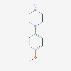 molecular formula C11H16N2O B173029 1-(4-Methoxyphenyl)piperazine CAS No. 38212-30-5