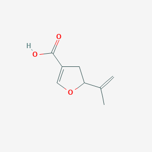 5-Isopropenyl-4,5-dihydrofuran-3-carboxylic acid