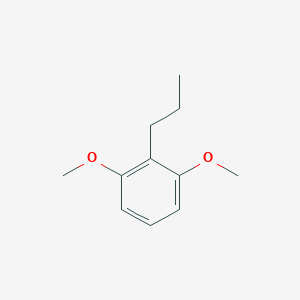 molecular formula C11H16O2 B173035 1,3-Dimethoxy-2-propylbenzene CAS No. 16929-64-9