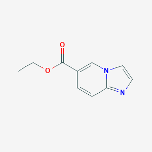 molecular formula C10H10N2O2 B173054 Ethyl imidazo[1,2-a]pyridine-6-carboxylate CAS No. 158001-04-8
