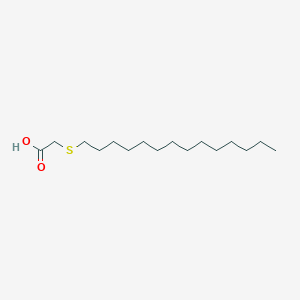 molecular formula C16H32O2S B017306 Tetradecylthioacetic acid CAS No. 2921-20-2