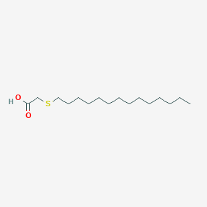 molecular formula C₁₆H₃₂O₂S B017306 Tetradecylthioacetic acid CAS No. 2921-20-2