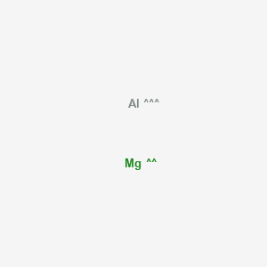 molecular formula AlMg B173071 Magnesium aluminum CAS No. 12604-68-1