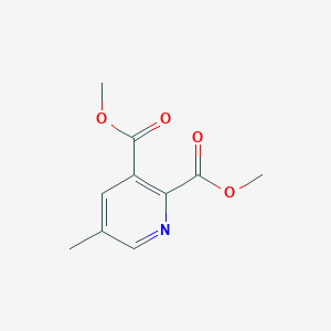 molecular formula C10H11NO4 B173089 Dimethyl 5-methylpyridine-2,3-dicarboxylate CAS No. 112110-16-4