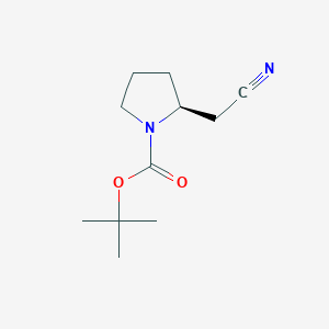 (S)-Tert-butyl 2-(cyanomethyl)pyrrolidine-1-carboxylate